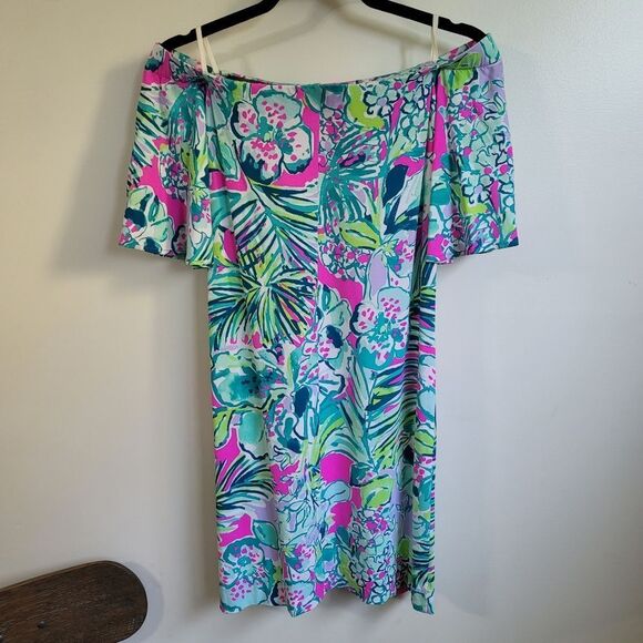 Lilly Pulitzer Fawcett Dress Early Bloomer Size XS - Picture 5 of 7